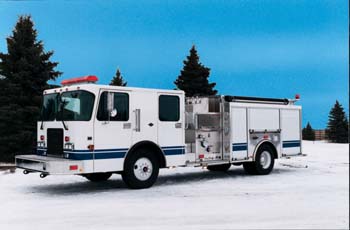 White Fire Truck