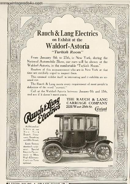 Rauch and Lang Electric Brougham