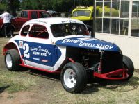 Checker Coupe Johnny Franklin Special Hardtop Race Car