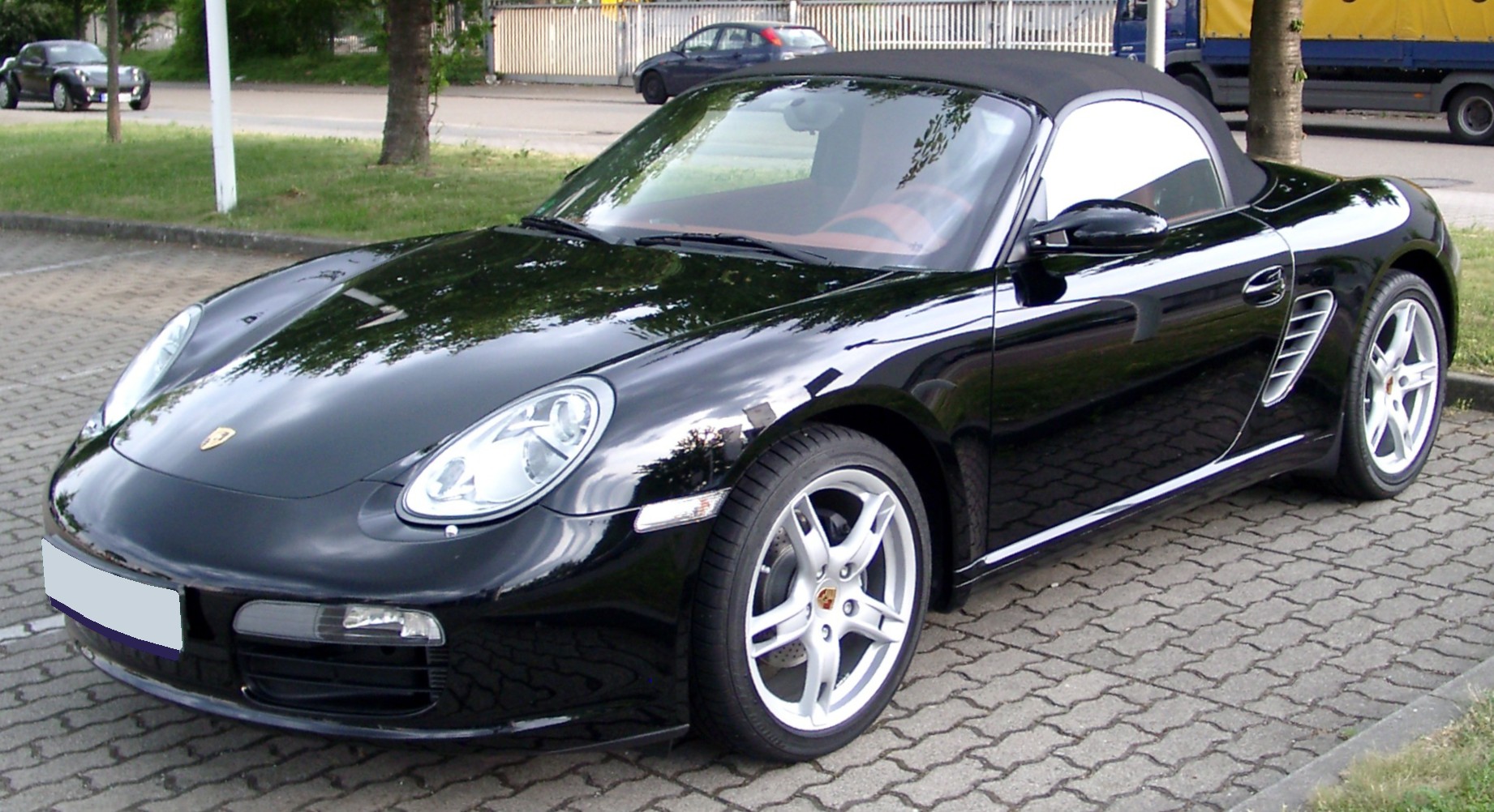 Porsche Boxster and 2 Carreras