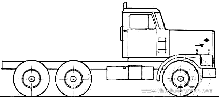 Reo Water truck 4X6