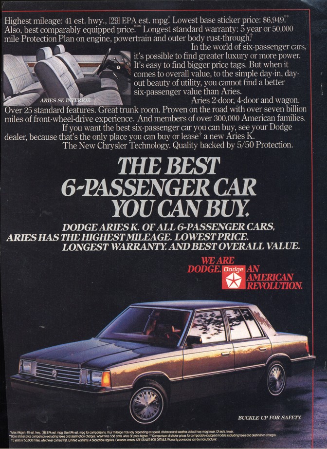 Dodge Aries