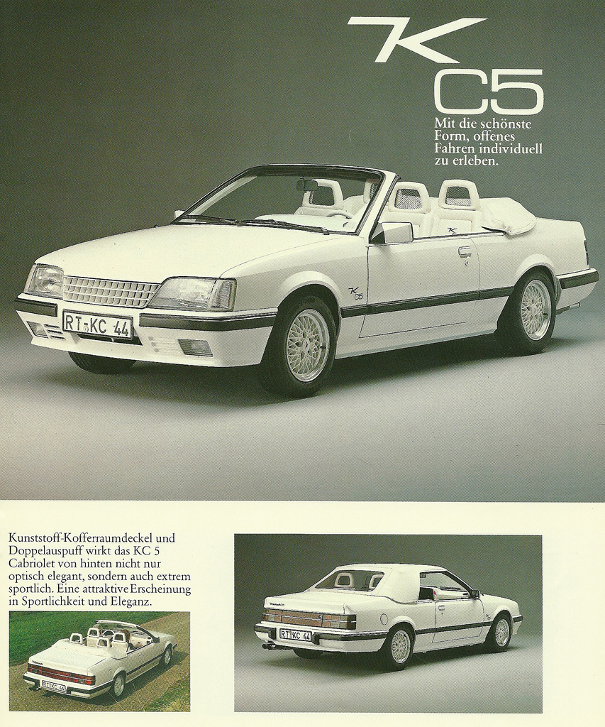 Opel Monza GSE cabrio by Keinath