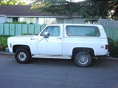 Chevrolet K5 Blazer Cheyenne 350