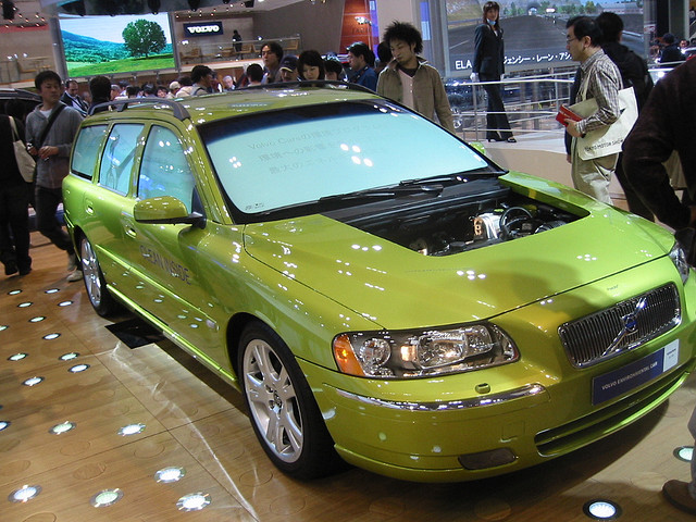 Volvo V70 environmental car