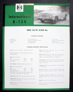 International Harvester B-130