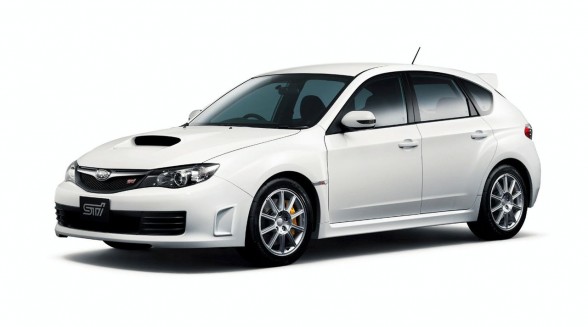 Subaru Impreza STI SPRT white edition