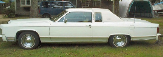 Lincoln Continental Town coupe