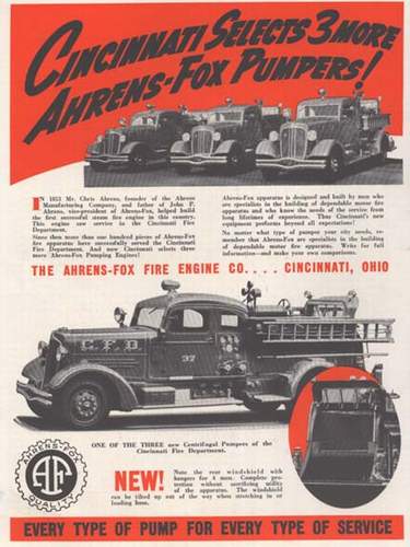 Ahrens Fox J-5-4 Pumper