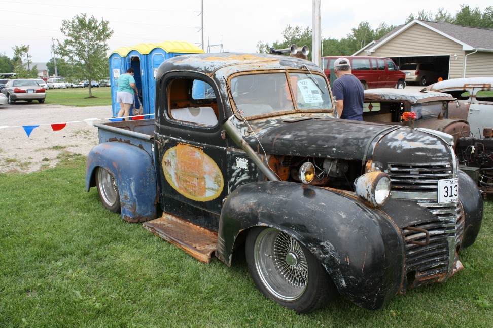 International Rat rod pickup