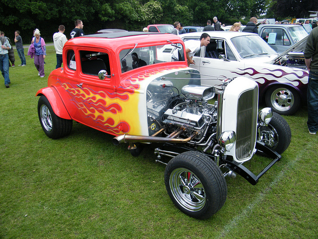 Ford Model B 5 Window Coupe