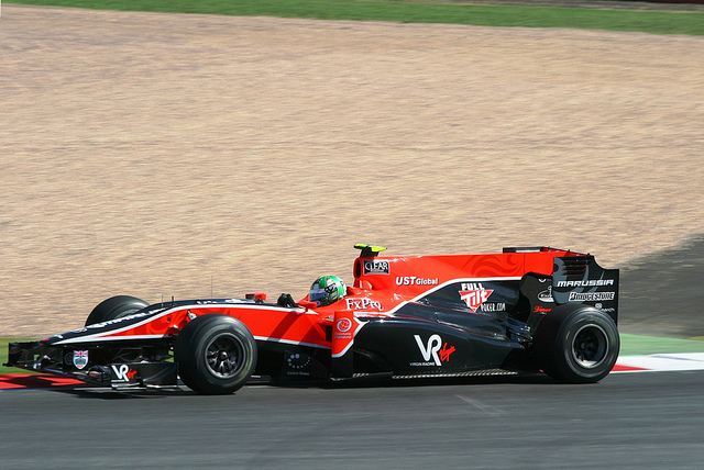 VIRGIN RACING F1 TEAM VR-01 VIRGIN COSWORTH V8 CA2010