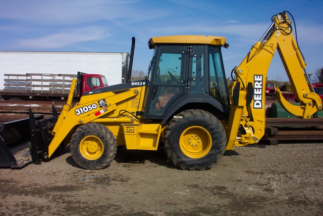 John Deere Backhoe