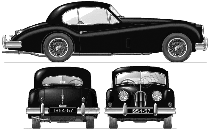 Jaguar XK 140 Coupe