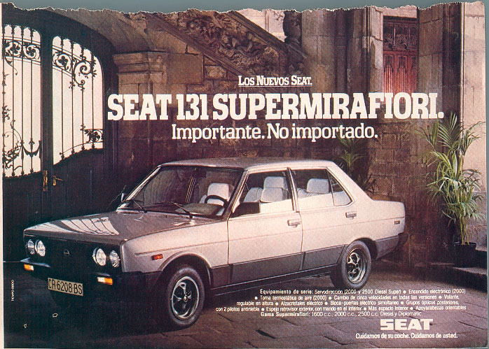 Seat 131 Supermirafiori