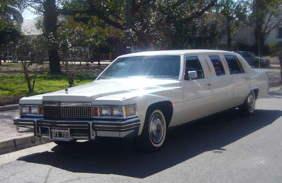 Cadillac De Ville limousine