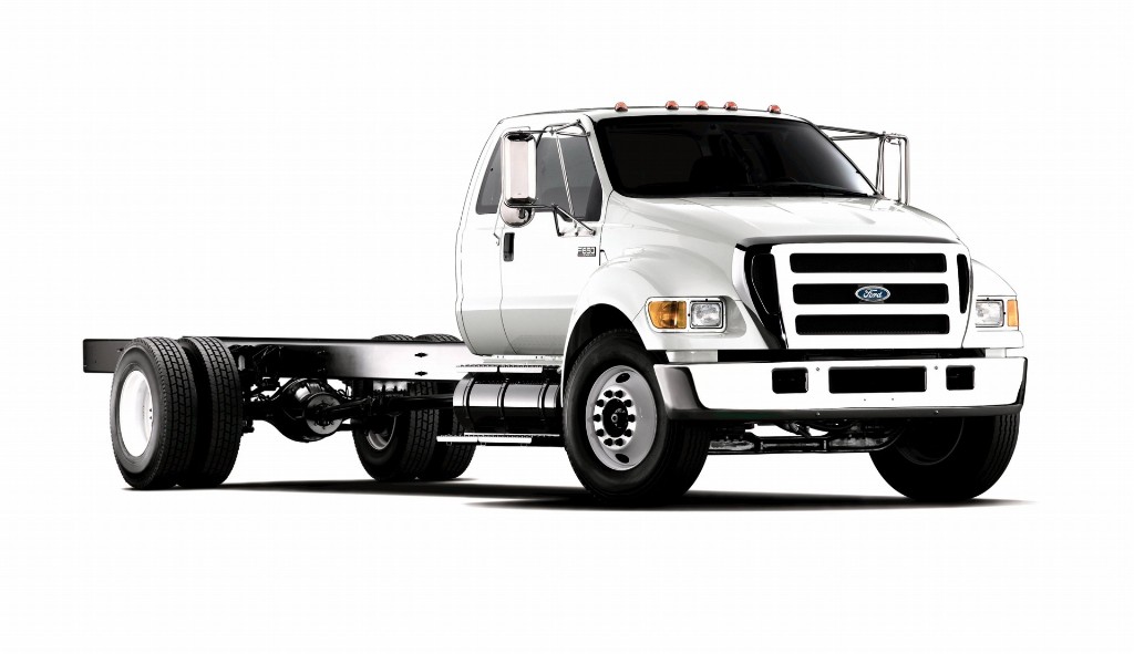 Ford F-650 dual cab truck