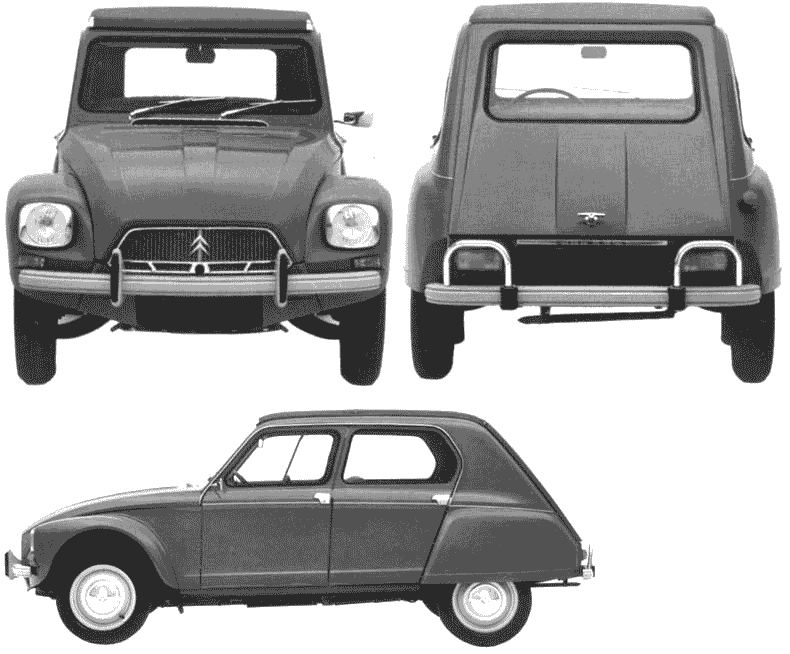 Citroen Dyane 6