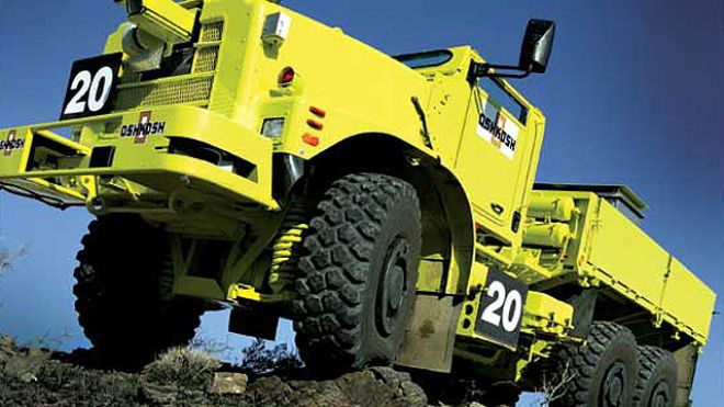 Oshkosh BB 2 Ton cab chassis