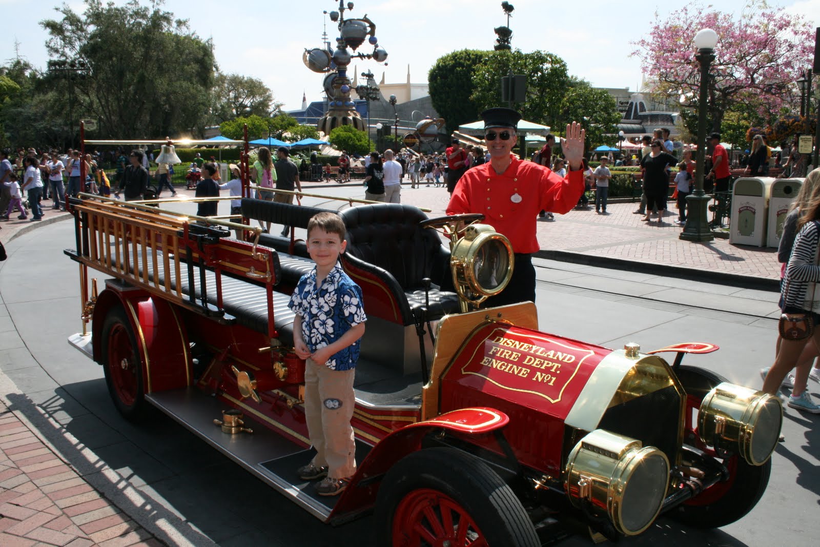 Disneyland Fire Truck