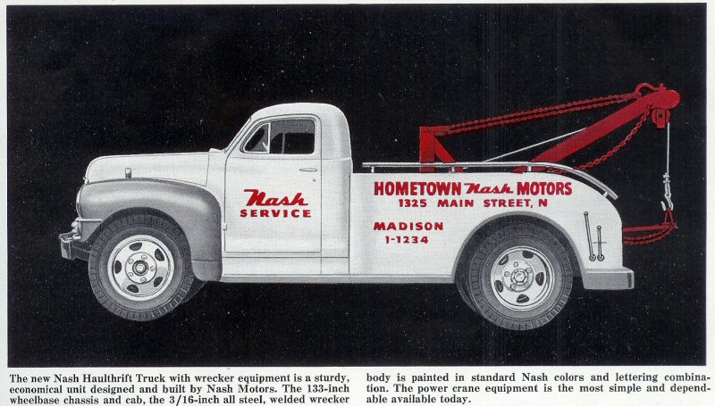 Nash Tow truck