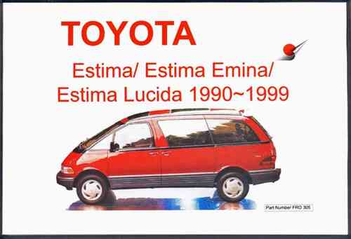 Toyota Estima Emina X twin moon roof