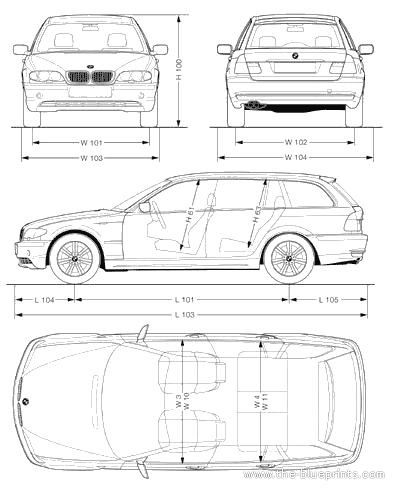 BMW 3 Series Touring E46