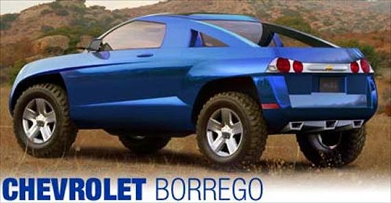 Chevrolet Borrego concept SUV