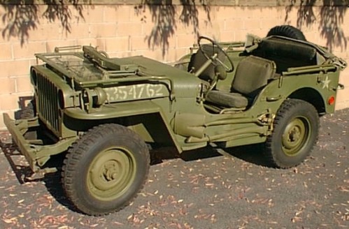 Willys Military GP Vehicle