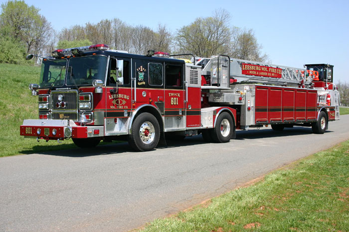 Seagrave Tiller Ladder Truck