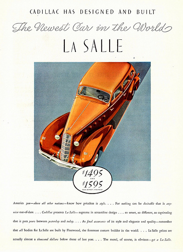 La Salle Model 50 sedan