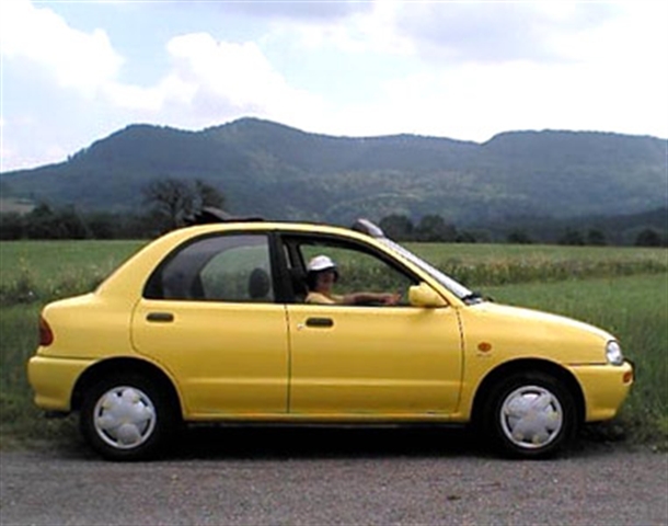 Mazda 121 soft top