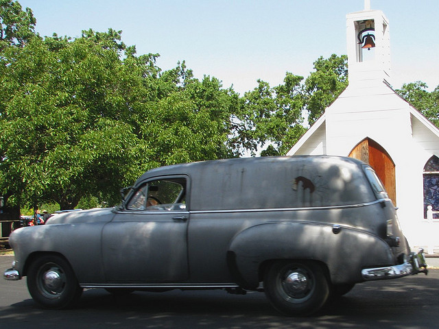 Chevrolet Panel Delivery with a 1952 Gril