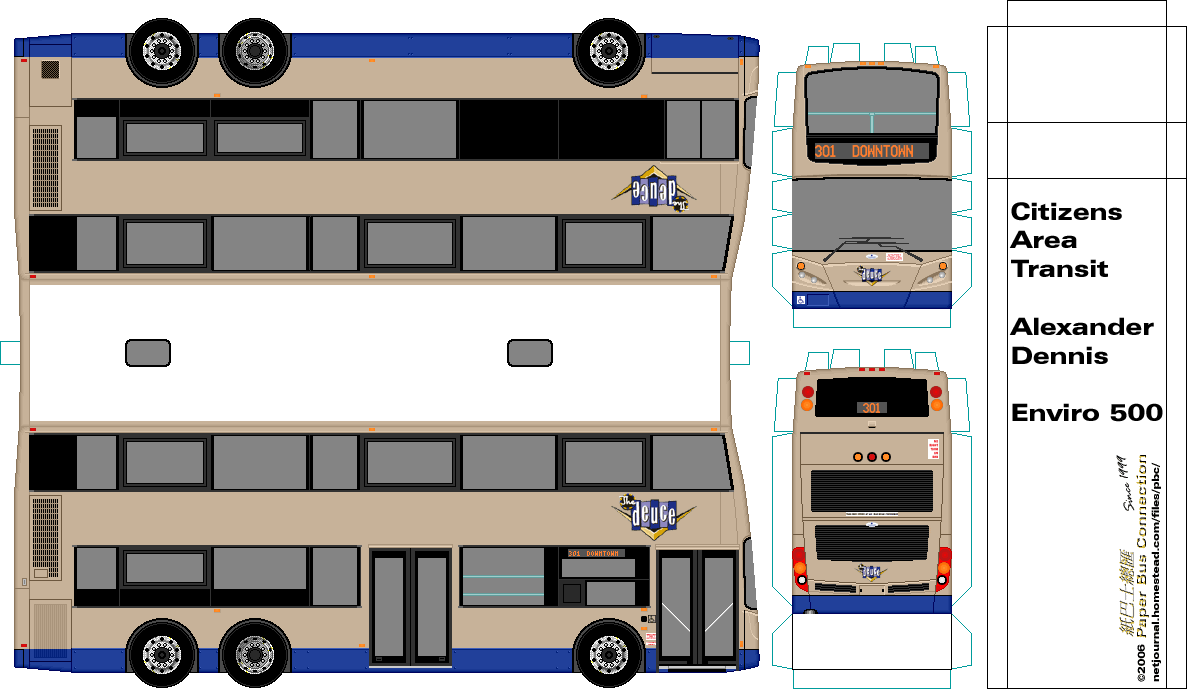 Схема автобуса 500