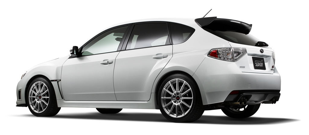 Subaru Impreza STI SPRT white edition