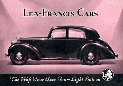 Lea Francis 14HP coupe