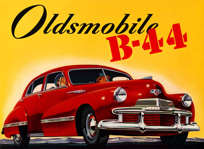 Oldsmobile B-44 2-door sedan