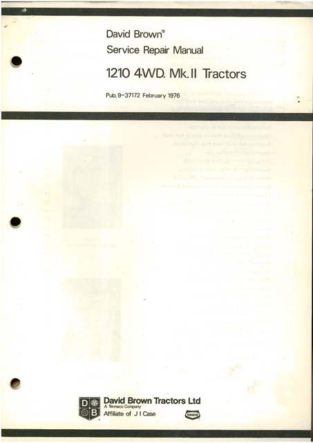 David Brown Tractor Mk2