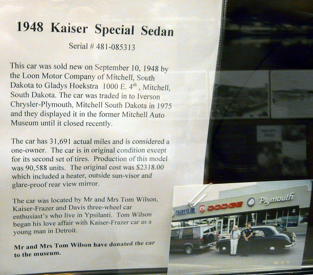 Kaiser Special sedan