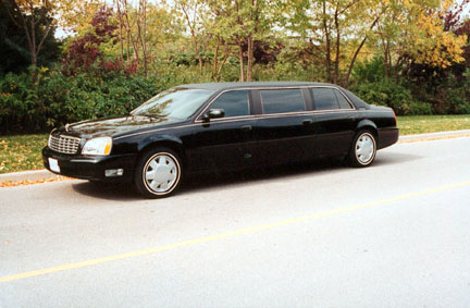 Cadillac De Ville limousine