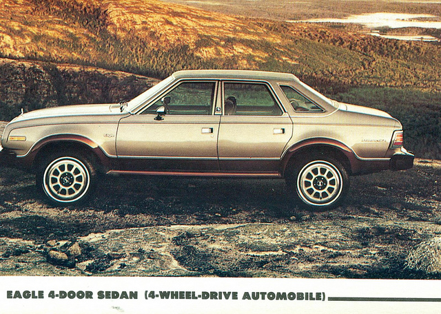 AMC Eagle 4 door sedan 4x4