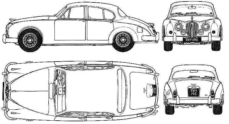 Jaguar Mk I 34litre saloon