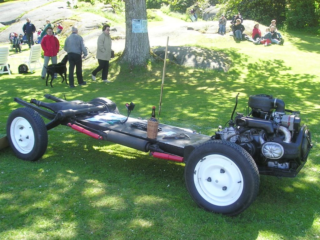 Citroen 2CV chassi