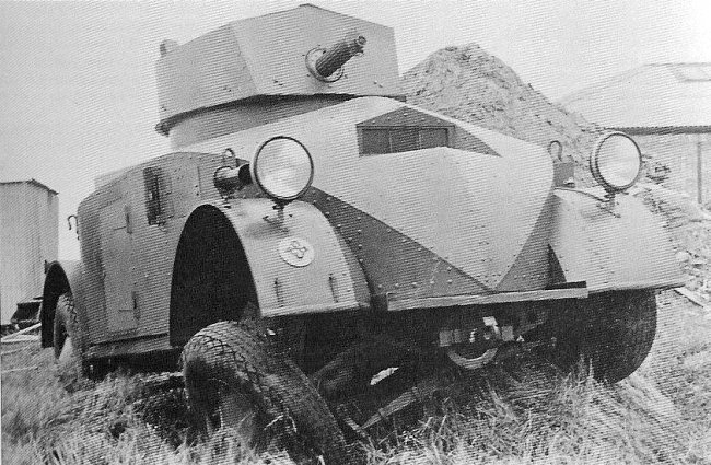 Alvis Armored security truck