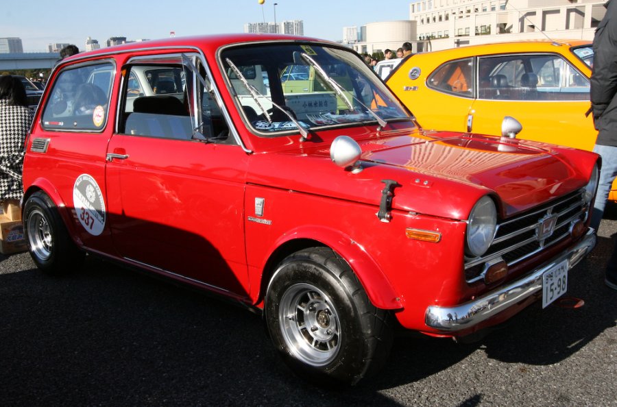 Austin Mini sedan delivery