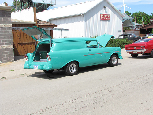 Austin Mini sedan delivery