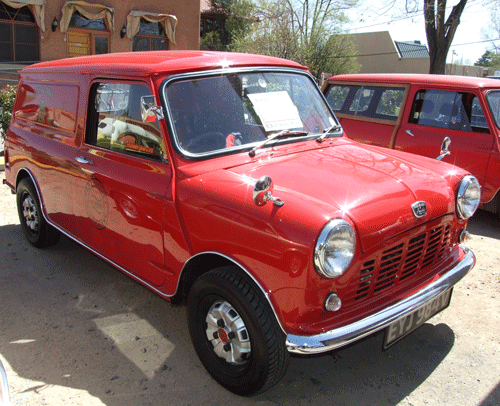 austin mini van 1965