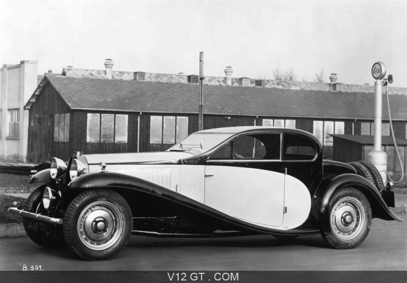 Bugatti Type 50T Profil