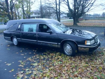 Cadillac De Ville hearse