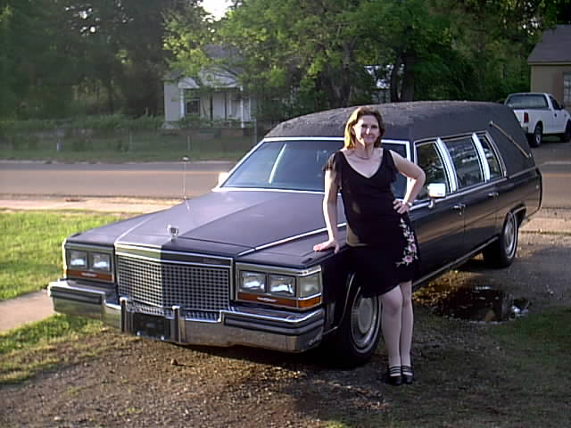 Cadillac Fleetwood hearse
